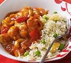 Kung Po Chicken with egg fried rice thumb